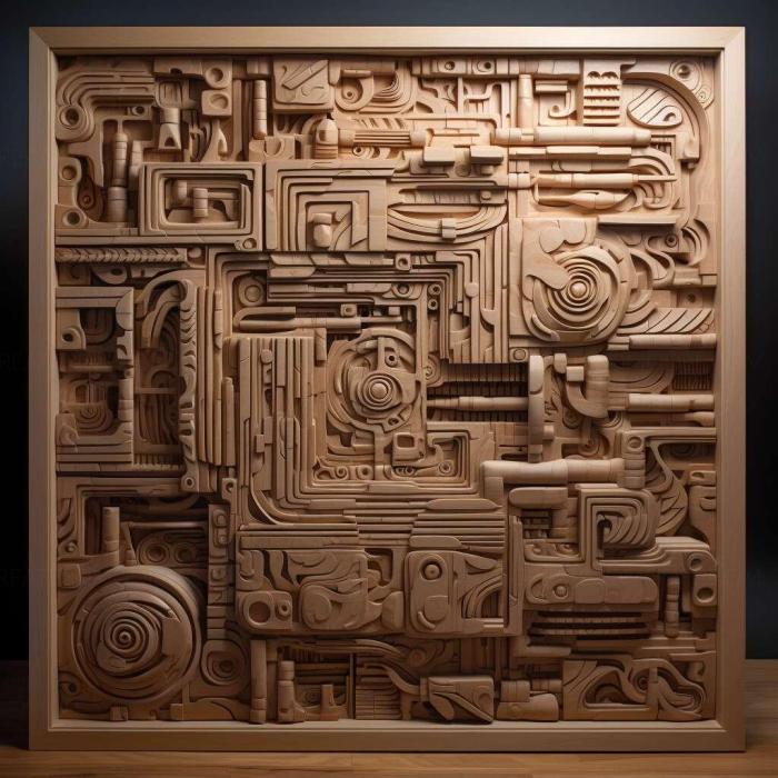 نموذج ثلاثي الأبعاد لآلة CNC 3D Art 